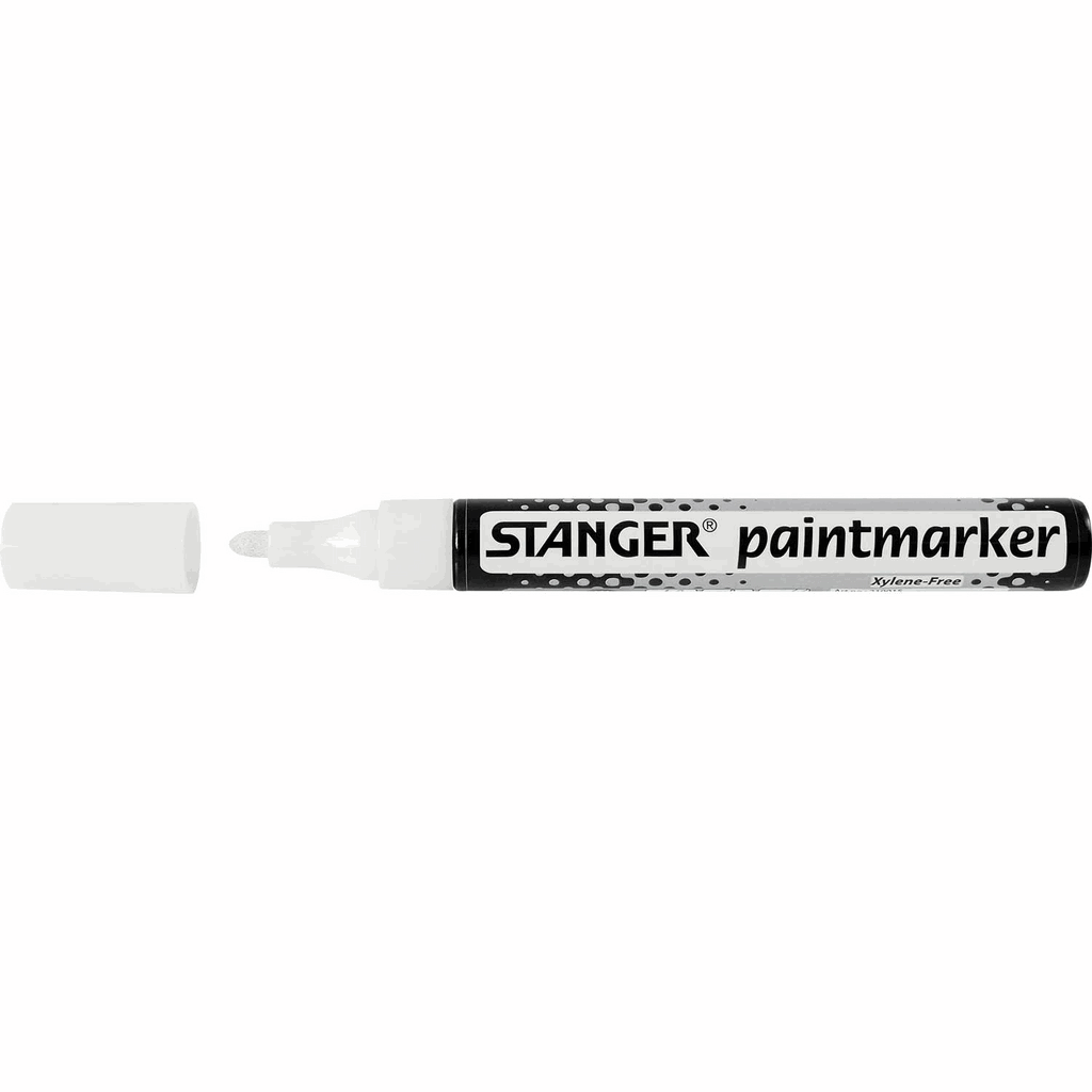 Маркер 2-4мм білий Paint Stanger (M400-219017)
